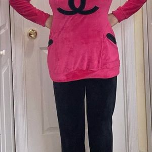 High quality velvet tracksuit
